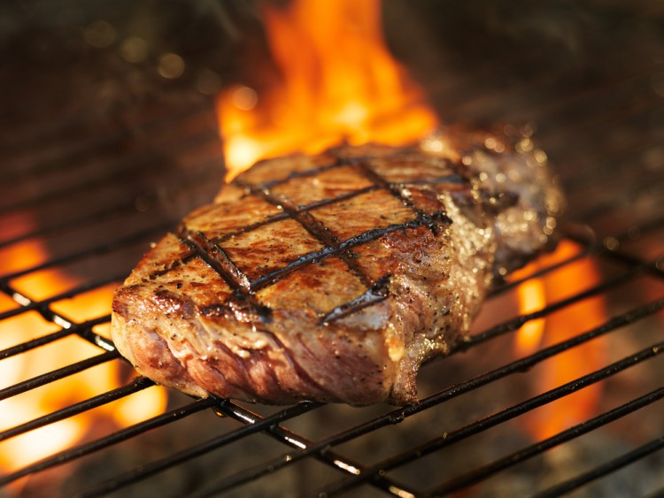 meal, steak, grill, grilled, grilling, strip, new, york, beef, flame, cooking, fire, bbq, summer, braai, sirloin, food, cookout, meat, closeup, barbecue, nobody, barbecuing, barbequing, orange, outside, tenderloin, close-up, dark, gas, focus, selective, cook, appetizing, smoke, grid, protein, heat, charcoal, hot, barbeque